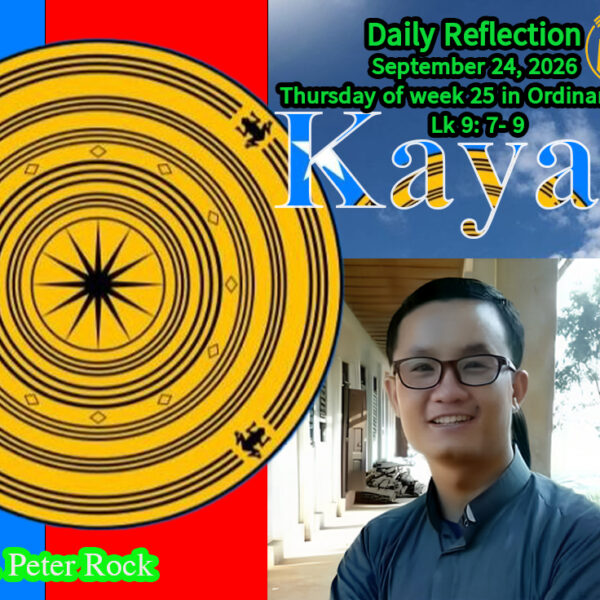 Daily Reflection For September 24,2026
